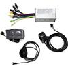 Generic Controller Onda sinusoidale Motore brushless 25A 24V/36V/48V 350W con Display LED S810 Acceleratore PAS 12 magneti for Bicicletta elettrica/Scooter