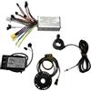 Generic Controller Motore brushless sinusoidale 24V 36V 48V 500W 25A con Display LCD S866 + sensore PAS + acceleratore for E-Scooter E-Bike