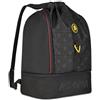 Seven Zaino Sport Roma 24L con Fondo Rigido Portascarpe e Tasca Portaborraccia, 31 x 48 x 19 cm, in Poliestere, Zip con Tirazip Personalizzati, per Palestra, Allenamenti e Tempo Libero