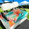 Myfsucce Coprisedili universali per carrello da golf, 2 passeggeri, 130 x | Coperta in poliestere, facile da installare, traspirante, lavabile, per auto da golf