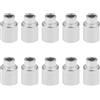 OTOTEC 10pcs Tappi Terminali Per Guaina Del Cavo Freno Della Bicicletta Per Bicicletta Compatibili Con Guaina Del Cavo 5,7 Mm E Filo Del Freno 2,6 Mm