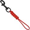 Generic Hand- Diving Clip Lanyard - 316 Acciaio Inox Gancio Cinghia | Corda in nylon resistente, gancio in acciaio inossidabile 316, meccanismo girevole a 360 gradi