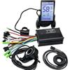 Generic 24V 36V 48V 350W 18A E-Bike FOC Controller Motore brushless a Onda sinusoidale M5 Display LCD Kit PAS for Riparazione Biciclette Scooter Elettrico