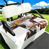 Myfsucce Coprisedili universali per carrello da golf, 2 passeggeri, 130 x | Coperta in poliestere, facile da installare, traspirante, lavabile, per auto da golf