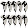 UDHSNJZG Coprimazze Da Golf Coperture for ferri da golf, set di coperture for in neoprene, for mazze for ferro adatte a tutte le for