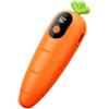 Générique Hand Warmer USB Carrot - Ricaricabile 1200mAh | Portable Electric Heater | 3 Impostazioni di temperatura con cordino, Outdoor Camping School Travel Use