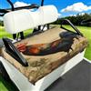 Myfsucce Coprisedili universali per carrello da golf, 2 passeggeri, 130 x | Coperta in poliestere, facile da installare, traspirante, lavabile, per auto da golf