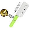 Naqqios Luce per canna da pesca, struttura impermeabile, batteria inclusa, pesca | Luce per canna da pesca, struttura impermeabile, batteria inclusa, accessorio per pesca notturna per canna da pesca con