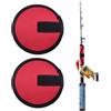 Generisch Custodie per esche da pesca per proteggere e conservare esche | Copertura per esche da pesca per montaggio e conservazione su canne da pesca, canne da spinning e canne da mare