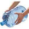Generico Camping Water Jug - 18L Reusable Bucket, Food-Grade Tank for Outdoor Picnic | Large 18L 10x20 Inch | Camping Water Jug 18L Reusable Leakproof | Food-Grade PET Body, for Outdoor, Picnic