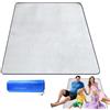 Generic Grande pieghevole portatile Foil Mat alluminio Camping Mat | Impronta impermeabile per campeggio, picnic, arrampicata, escursionismo, giardino, parco, prato, picnic, arrampicata