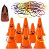 Generic Halloween Games for Party | Indoor Outdoor Toss Ring Game | Halloween Throw | Halloween Games for Party | Indoor Outdoor Toss Ring Game | Halloween Throwing Activities for Adults Family Friends Home