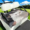 Myfsucce Coprisedili universali per carrello da golf, 2 passeggeri, 130 x | Coperta in poliestere, facile da installare, traspirante, lavabile, per auto da golf