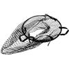 NEIQIUWING Rete pieghevole da allenamento da calcio per giardino | Nylon antistrappo, migliora la precisione del tiro, con cinghie di fissaggio, diametro 60 cm, nero