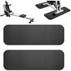 Generisch Tapis roulant per pavimenti duri, spesso e antiscivolo | Tappetino antirumore per cyclette, 25 x 80 cm, per vogatore fitness, yoga, allenamento a casa, garage, tappeto