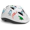 Yunhgft Casco da Ciclismo per Bambini, Dinosauro bianco | Rivestimento composito, Casco protettivo bambini, Pattinaggio a rotelle, Per genitori di ciclisti