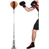 Generisch Sacco da boxe con supporto e attrezzatura per allenamento veloce | Sacco da boxe con altezza regolabile e base di aspirazione per casa e palestra