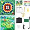 Generisch Tappetino da golf per esercizi sportivi | Set di esercizi interattivo per bambini e principianti, per uso interno ed esterno in giardino, ufficio, casa sul prato