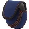 Generic Custodia portatile in neoprene per mulinello da mosca con fodera | Coperture resistenti della bobina dello strappo per il viaggio all'aperto del fiume del fiume del lago