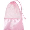 Beatifufu Borsa per Scarpette Danza in Rete Rosa, Poliestere Chiusura | Babbucce Danza, Sacchetto Ballerina per Scarpette Danza, per Viaggio e Armadietto