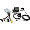 Generic Controller Motore brushless sinusoidale 25A-30A 350W 24V/36V/48V con Display LCD a Colori S866 Acceleratore PAS 12 magneti for Bicicletta elettrica