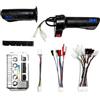 Generic Controller modulo a Tre modalità Onda sinusoidale 36V/48V/60V/64V 30A-35A 500W-1000W con acceleratore a Tre velocità for Bici elettrica/Scooter