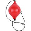 Beavorty Palla da Boxe Sospesa per Allenamento Precisione Rossa in Pelle PU | Cuciture Rinforzate, per Combinazioni Guanti, Uso in Casa e Palestra, Ritmo Costante