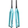 NIKANXIA Forcella Rigida in Carbonio per MTB 27,5e 29 conica 1-1/2 | Senza filetto 28,6x39,8x250mm, asse Boost 15x110mm, freno disco A, pneu max 2,6, 750g