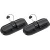 Generic Supporto per pagaia da barca, confezione da 2 | Raft fermo, moto d'acqua parte manovella base, canoa accessori per barca, canoa