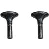 Adiythbm Surf Paddle 3K Carbon Hand Plug Grip Nero | 2 x accessori per la testa della pagaia; 3K Carbon Hand Plug Colore nero.