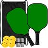 FRODOTGV Pagaia verde tinta unita pura pianura espansa Sweet spot Pickleball | Per interni ed esterni