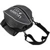 QOXEZY Borsa da basket con supporto per palline, 33 cm, trasportatore portatile | Adatto per palloni di taglia 7, struttura in poliestere, trasporto sicuro, ideale per basket e calcio