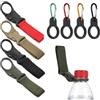 SynHHergyx 8 clip per bottiglia d'acqua, clip per bottiglia d'acqua per | Moschettone con fibbia per bottiglie da appendere, clip portatile per bottiglia di acqua minerale, supporto ad anello per
