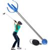 Generic Progettazione telescopica telescopica accurata di lunghezza regolabile del | Raccoglitore telescopico per palline da golf in acciaio inossidabile per stagni e golfisti
