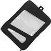 VICASKY Custodia per Pinne da Surf Scomparto Attrezzi, Nero | Nylon 600d e Pvc, Interno Diviso, per Chiavi e Scatola Pinna, Trasporto Mare-auto