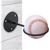 Whnbuij Organizer compatto per mazza da baseball, montaggio a parete | Palline da golf multifunzionali ad alta resistenza salvaspazio per riporre palle da baseball per palestra domestica
