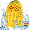 FainFun - Materasso ad aria per bambini, gonfiabile, per bambini, con manici, mini tavola da surf, per il nuoto, per imparare a nuotare
