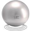 GYMNIC Memory Ball Palla Ø 55 cm grigia per fitness e seduta dinamica con fondo appesantito, ideale per esercizi posturali, Pilates e riabilitazione e allenamento dell'equilibrio