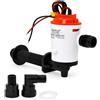 Seaflo Serie 05 - Pompa ad Angolo Baitwell/Livewell da 800 GPH - 12 V DC, Motore Staccabile, aeratore sommergibile Resistente alla corrosione per Uso in Acqua Dolce e salata - Certificato CE e RoHS
