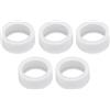 Mtlavishness 5PCS Smart Anello Copertura Silicone Elastic Anti Scratch Skin Friendly | Anello copertura per Oura anello 3,1.8cm,0.71in,Ampio 5PCS,Adattamento 5PCS,Anti Scratch,pulire When there