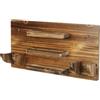 Generico Wall-Mounted Table Tennis Paddle Holder, Wood pings Pong Rack Storage
