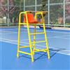 Dexinhdh Sedia per Arbitro di Tennis con Seduta in plastica | Portata 660 libbre (circa 300 kg), adatta anche come sedia per bagnini da esterno(Red,A)