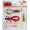 Berkley URBN All Lures Kit, Confezione da 8 soft baits a cura del team di Street Fishing, Adatto per la cattura di pesce persico, Luccio e lucioperca, Prova facilmente diverse tattiche con un kit