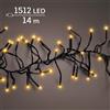KAEMINGK Lumineo Cluster 1512 LED 14 m Bianco Caldo con Timer