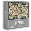 Cloudberries Celestial Puzzle Altà qualità da 1.000 Pezzi per Adulti Raffigurante Una Mappa Astronomica Vintage della Sfera Celeste. Prodotto in Europa.