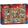 Ravensburger Puzzle, Puzzle 1000 Pezzi, La Credenza di Natale di Colin Thompson, Jigsaw Puzzle per Adulti, Puzzle Natale, Puzzle Stampa di Alta qualità