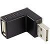Renkforce RF-4131441 - Adattatore [1 spina A-1 presa USB 2.0 A], 3 pezzi