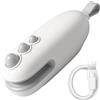 TAIHOBO Mini Sigillatrice per Sacchetti, 2 In 1 Mini Sigillatore per Sacchetti, Sigilla Sacchetti Ricaricabile, Termosaldatrice per Sacchetti Portatile per Conservare Cibo e Snack