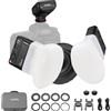GODOX MF12 DK1 Macro Flash con Diffusore Dome XproII S Trigger Flash 2,4G