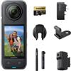 Insta360 X4 Pack Creator Action Cam 360° 8K Impermeabile Video Grandangolari in
